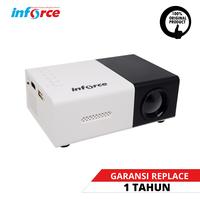 Gambar LCD PROJECTOR INFORCE MINI AJ3 - Hitam dari Inforce Indonesia undefined 1 Tokopedia