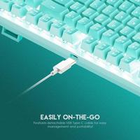 Gambar Ready! Fantech Mint Edition Maxfit87 Mk856 Mechanical Keyboard Gaming dari gaurifidelya undefined 3 Tokopedia