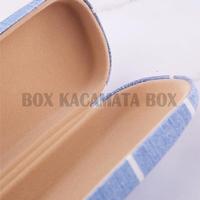 Gambar Box Tempat Kacamata Plastik Transparan Hardcase - GREEN GARIS, +ANTI FOG dari Bertha Indonesia undefined 2 Tokopedia