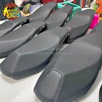 Gambar Jok motor pcx 150/160 super slim nathong dan mbtech hitam polos - BENANG KUNING, PCX 160 NEW dari KeinarraMotorcycleSeat undefined 2 Tokopedia