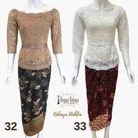 Gambar ANGGUN KEBAYA - Kebaya Dahlia | Kebaya Sabrina Brokat | Kebaya Wisuda - No.35, Kebaya Dalaman dari Anggun Kebaya By Maina undefined 3 Tokopedia