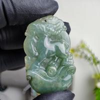 Gambar KALUNG LIONTIN BATU GIOK ASLI FEI CUI TIPE A NATURAL PRIA WANITA CINA - tikus dari masterpride undefined 4 Tokopedia