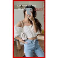 Gambar Off Shoulder Top - L dari Chloe Liem undefined 1 Tokopedia