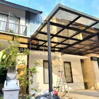 Gambar KANOPI SOLARFLAT TRANSPARAN MINIMALIS dari SURYA KONTRUKSI BAJA DAN PVC undefined 1 Tokopedia