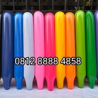 Gambar balon tepuk suporter Polos, Bahan Tebal Kuat dan tidak mudah bocor - Putih dari Royal Balon Promosindo undefined 1 Tokopedia