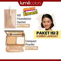 Gambar Lumecolors Paket Compact Powder Dan Foundation Sachet dari lumecolors jogja undefined 2 Tokopedia