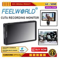 Gambar Feelworld CUT6 6 Inch Recording Monitor Field Camera DSLR USB2.0 dari Camzone Official undefined 1 Tokopedia
