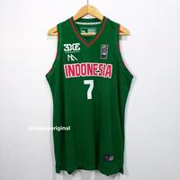 Gambar JERSEY BASKET ORIGINAL TIMNAS 3X3 INDONESIA NOMOR RANDOM - HIJAU - M dari WijayaBasket undefined 1 Tokopedia