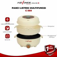 Gambar Panci Listrik Multifungsi Advance C-360 panci kukusan steamer jumbo dari perabot-dapur undefined 1 Tokopedia