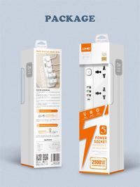 Gambar Stop Kontak Power Soket LDNIO SC5415 colokan listrik 5 power 1PD 1QC 3 dari MXKomputer_NEW undefined 2 Tokopedia