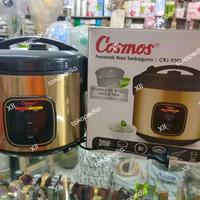 Gambar COSMOS CRJ~9308 Rice Cooker 2 Liter Magic Com Stainless Steel 400 Watt dari Xll Yoss undefined 2 Tokopedia