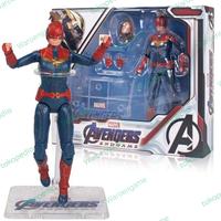Gambar ZD Toys Original Marvel Avengers Captain Marvel End Game Action Figure dari waroengame M2SQ undefined 1 Tokopedia