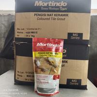 Gambar Semen Nat Keramik Mortindo / Tile Grout / Semen Oker / Semen Nat Warna dari ARA.Keramik undefined 4 Tokopedia