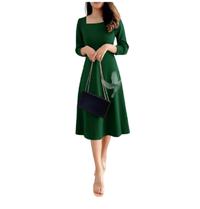 Gambar Dress Dahayu Hijau Botol [Dress 0107] merk UGZ - Maron, M dari SuperModel New Generation undefined 1 Tokopedia