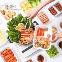 Gambar SHOKI - Piring Nampan Saji Food Prep Sayur Daging Hot Pot Lauk - XXL 2000ml(1pc) dari tataruma.co undefined 1 Tokopedia