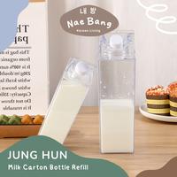Gambar (NAEBANG) Botol Tumblr Refill Minuman Dingin Minimalis Milk Carton - 500ML dari Naebang Korean Living undefined 1 Tokopedia