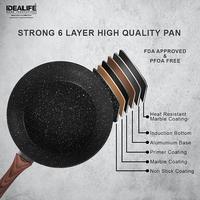 Gambar IDEALIFE - Frypan Cookware - Panci Penggorengan (28cm) - IL-28FP dari IDEALIFE ONLINE STORE undefined 3 Tokopedia
