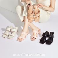 Gambar SANDAL WANITA SIMPEL ELEGANT KASUAL JIMS HONEY EMMA HEELS - Hitam, 40 dari Aghnia Official Shop undefined 5 Tokopedia
