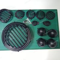 Gambar Custom Headlamp Grill Lampu RE Classic 350 Reborn - Black Full Set - Silver Black dari ORITEMS undefined 4 Tokopedia