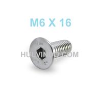 Gambar VERSING L / FLAT HEAD COUNTERSUNK SOCKET CAP SCREW STAINLESS M6 X 16 dari Toko Aneka Guna Tangerang undefined 1 Tokopedia