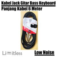 Gambar Kabel Jack Gitar Bass Keyboard 6 Meter Proel Original dari Limit-less Store undefined 1 Tokopedia