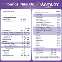 Gambar terlaris Anmum Lacta Susu Nutrisi Ibu Menyusui Cokelat 200g dari nabila food33 undefined 5 Tokopedia