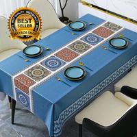 Gambar Taplak Meja Makan Premium 140 x 180 PVC Table Waterproof Tebal - 10, 140x250 dari Mayaza Shop88 undefined 1 Tokopedia