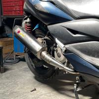 Gambar Header knalpot Yamaha xmax 250 pnp knalpot Akrapovic original - warna biru, XMAX OLD dari Smoke Muffler undefined 5 Tokopedia