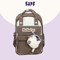 Gambar Tas Ransel wanita Tas Remaja Tas sekolah Tas Import korea - 085 Choco dari Bagpark Pusat Tas undefined 1 Tokopedia
