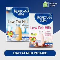 Gambar Tropicana Slim Low Fat Milk Package: Macchiato & Korean Strawberry dari Nutrimart Store undefined 1 Tokopedia