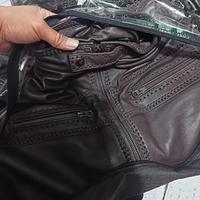 Gambar jaket kulit sulam asli pria original super murah terbaru - Cokelat, L dari rjk leather82 undefined 4 Tokopedia