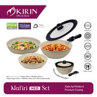 Gambar KIRIN NAFIRI NEO SERIES | Wajan Removable Handle - Nafiri Full Set dari Kirin.indonesia undefined 3 Tokopedia