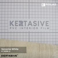 Gambar KERTASIVE SONOMA WHITE / PVC SHEET / Pelapis Mebel / Kitchen Set dari Rolas Pekayon undefined 4 Tokopedia