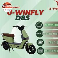Gambar Sepeda Listrik UWINFLY DF8 DRAGONFLY 8 Moped Electric 600 Watt Garansi - Grey, 48V/20AH dari Sepeda dan Motor Listrik undefined 1 Tokopedia
