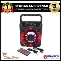 Gambar Speaker Aktif JINLONG 1160 - Portable Dengan Bluetooth 4 Inch dari Ebasco Elektronik undefined 1 Tokopedia