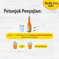 Gambar Tropicana Slim Sirup Paket 2 Rasa (Orange & Cocopandan) dari Nutrimart Store undefined 5 Tokopedia