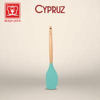 Gambar CYPRUZ Spatula Lengkung Baking Silikon Codet Sutil Gagang Kayu Sodet dari Maju Jaya Online Shop undefined 4 Tokopedia