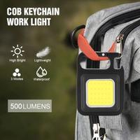 Gambar lampu led serba guna gantungan kunci cob keychain carabiner camping dari ravindra gear undefined 2 Tokopedia