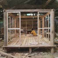 Gambar gazebo rumah kayu musholla minimalis 3 x 5 | gazebo murah COD dari KarimunJatiFurniture undefined 2 Tokopedia