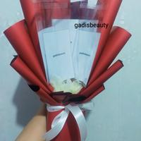 Gambar buket uang kosongan money bucket graduation ulang tahun wisuda - 5lmbr - 5lembar dari gadisbeauty undefined 4 Tokopedia