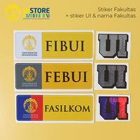 Gambar UI STORE | Sticker Vinyl Fakultas UI | Official Merchandise Of Universitas Indonesia - FKG dari UI Store ID undefined 3 Tokopedia