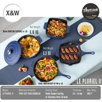 Gambar X&W Amercook Wajan Deep Fry Pan & Casserole 28cm Le Pluriel Induction - Casserole dari X&W undefined 5 Tokopedia
