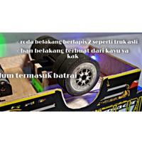 Gambar Miniatur Truck Oleng Full Lampu Terpal Hitam Truk Mainan Mobil Mobilan Edukasi Anak Laki Kecil dari Scin.Beauty - Offical undefined 5 Tokopedia