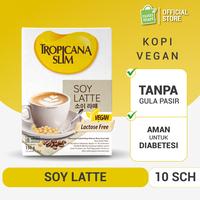 Gambar Tropicana Slim Soy Latte (10 Sch) - Kopi Plant Based Bebas Gula dari Nutrimart Store undefined 1 Tokopedia