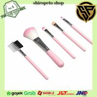 Gambar Kuas set/ Makeup Brush set/ Alat Makeup Set isi 5 pcs dari shiropeto-shop undefined 1 Tokopedia