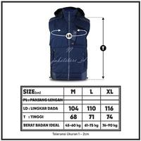 Gambar Rompi custom bordir minimal 12pcs - Navy, XL dari Njaketstore undefined 3 Tokopedia