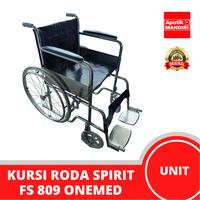 Gambar KURSI RODA SPIRIT ONEMED MODEL FS 809 DELUXE - WHEEL CHAIR dari Apotek Mandiri Pontianak undefined 1 Tokopedia