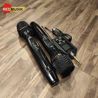 Gambar Microphone  Nakamichi N30X Dual Portable Mic Wireless Mic Karaoke dari Red Musik Bali undefined 2 Tokopedia