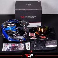 Gambar NEXX X.WRL ATIKA BLUE WHITE FULL FACE HELM MOTOR - L dari Tiptop proshop undefined 5 Tokopedia