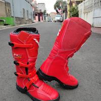 Gambar SEPATU TRAIL CROSS ARC MX TERBAIK ADVENTURE GTX Original - Merah, 41 dari Ap racing shop undefined 2 Tokopedia